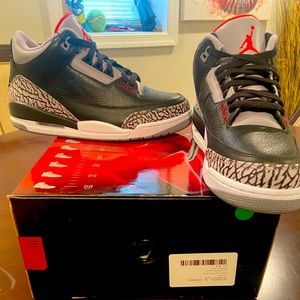 Jordan 3 Black/Cement/Grey